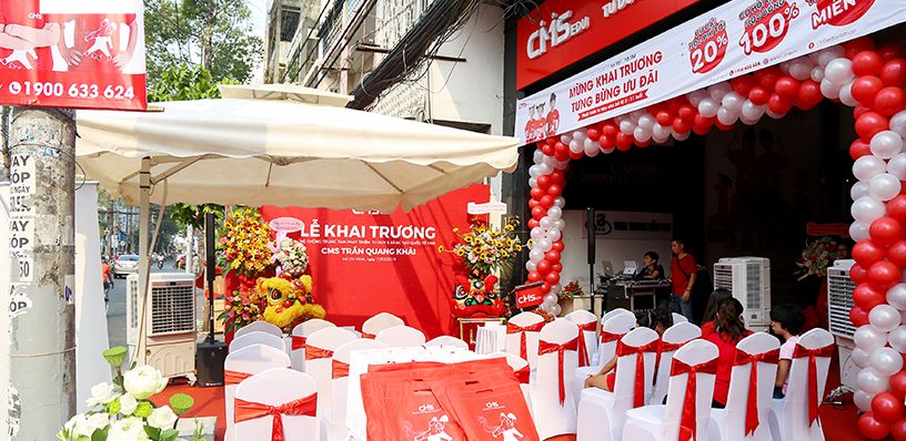 Tổ Chức Lễ Khai Trương CMS Trần Quang Khải