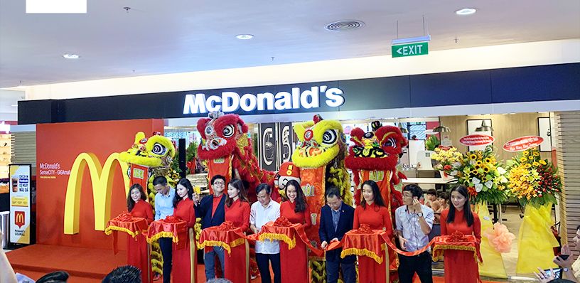 KHAI TRƯƠNG MC DONALD'S GIGA MALL