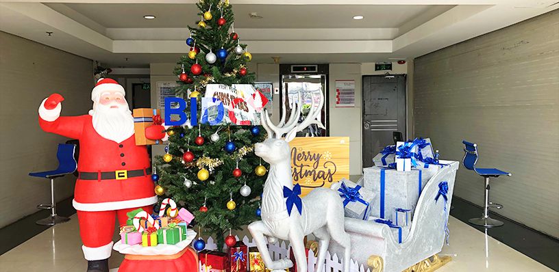 Trang Trí Giáng Sinh Ngân Hàng BIDC