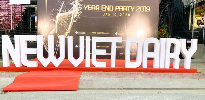 TỔ CHỨC YEAR END PARTY NEW VIỆT DAIRY